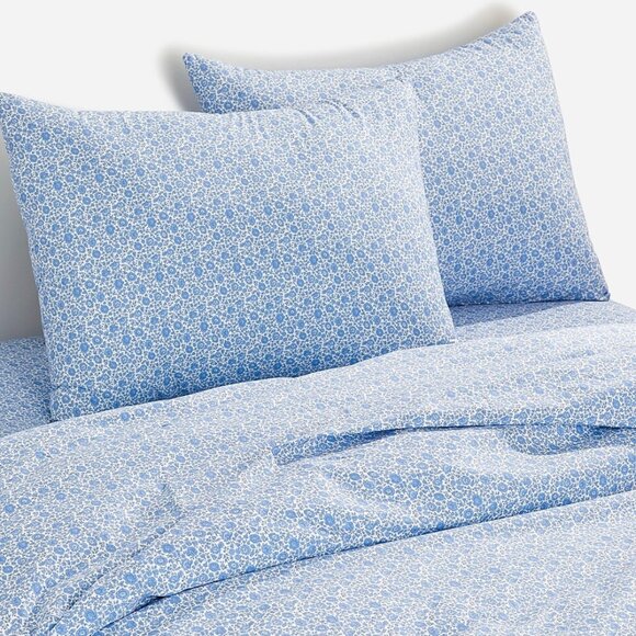 J. Crew Other - J. Crew Full/Queen duvet set in Liberty D'Anjo Coast fabric